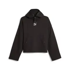 PUMA - Hoodies Originales Dare To Hoodie Tr W Negro Para Mujer