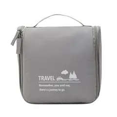 LOVE BEAUTY AND PLANET - ORGANIZADOR COSMETIQUERA MAQUILLAJE NECESER IMPERMEABLE-GRIS
