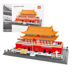 OTRAS MARCAS - Bloques De Construcción Beijing Tiananmen China 823 Piezas