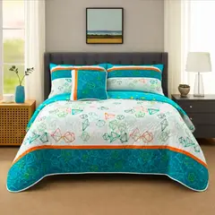 ELEGANT - Edredón Doble Faz para Cama King de 2x2 m