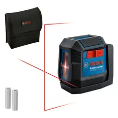 BOSCH - Nivel Laser 2 Planos Luz Roja Con Soporte Gll 12-22