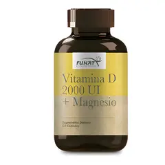 FUNAT - ALIMENTO CON VITAMINA D + MAGNESIO X 60 UNIDADES/