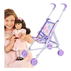 GENERICO - Coche Sombrilla Muñecas Bebés Juguete Paraguas