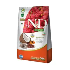 PET SPA - Alimento Para Gato Adulto N&D Quinoa Pescado 7,5 KG