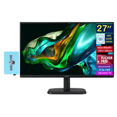 ACER - Monitor LED 27 EK271 Ebi Full HD Frecuencia 100Hz HDMIVGA Tecnología BlueLightShield