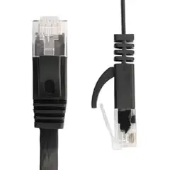 GENERICO - Cable Utp Plano Cat6 2m Para Streaming Y Tv