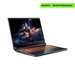 ACER - Portátil NITRO - RYZEN 5 240 - 16GB RAM - 512GB SSD - RTX 5050 8GB - 16” - ANV16-42-R309 GAMER