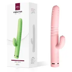 LILO - Vibrador Doble Estimulación Térmico Cactus