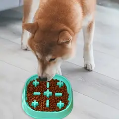 GENERICO - Plato Comedero Antiansiedad Antireflujo Para Perros Y Gatos