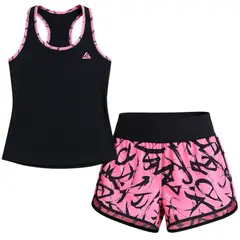 RIPPLE FT - Conjunto Short Y Blusa Deportivo Dama Original Ripple