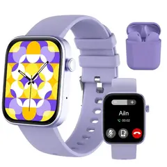 COLMI - Reloj Inteligente Mujer Más Audífonos Micrófono Llamadas Smartwatch