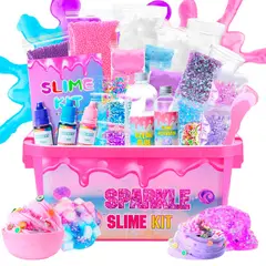 SLIME - Kit Colorido Para Crear Escarcha Y Mucho Más
