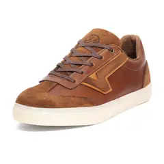 VIAR - Tenis Cuero SYEIT02 Cafe