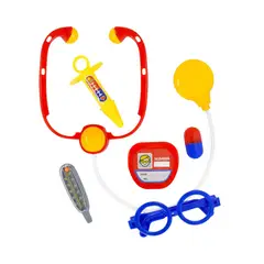 MONKEY BRANDS - Set de Doctor Infantil con Accesorios Magic Play