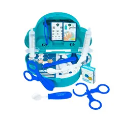 MONKEY BRANDS - Carro de Juego Set de Doctor Infantil Magic Play