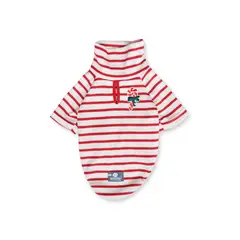 WAWAW - Saco M tortuga rayas blanco y rojo parche bastón Navidad