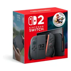 NINTENDO - Consola de videojuegos Switch 2 + Juego Mario Kart World color negro