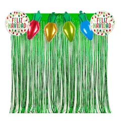 GENERICO - Kit Decorativo Navidad Luces Merry Christmas