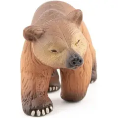 JUGANDO Y EDUCANDO - Figura Coleccionable Cría Oso Pirineos Pintada A Mano Papo