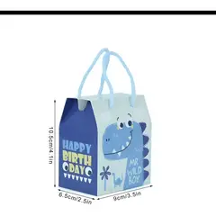 GENERICO - 6 Cajas Recordario Fiesta Niños Dinosaurio