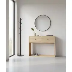 22 GRADOS DECORACION - Recibidor Lumen 120cm x 30cm Roble natural