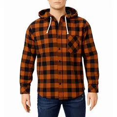 MODA EN CIRCUITO - CAMISA LEÑADORA PARA HOMBRE CON O SIN CAPOTA