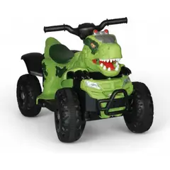 KIDSHOP - Cuatrimoto Eléctrica Niños Musica Luces Dino MT003-VD