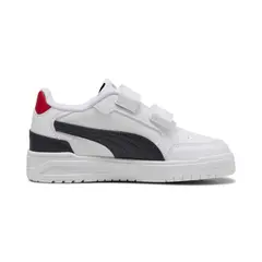 PUMA - Tenis Deportivos Original Shuffle Downtown Blanco Niños