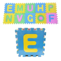 GENERICO - Tapete Foamy Fomi Bebe 10 Fichas Foami Rompecabezas