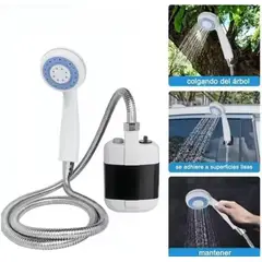 AMERICAN GENERICS - DUCHA ELÉCTRICA PORTÁTIL RECARGABLE Ideal para Camping y Emergencias