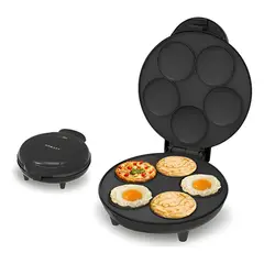 GENERICO - Maquina Pancakes Eléctrica Sokany 4 Moldes