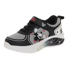 DISNEY - Zapatos Deportivos Con Diseño De Mickey Para Niño Pequeño Negro 210185