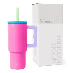 GENERICO - Termo Acero Inoxidable 1.2 Litros 24h Frío 12h Caliente Rosa