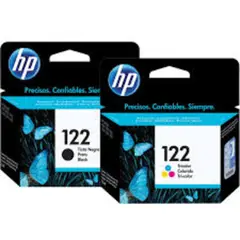 HP - CARTUCHOS 122 NEGRO Y 122 COLOR