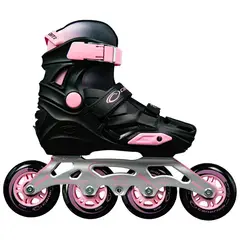 CANARIAM - Patines Romax Negro x Rosado 33-36