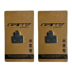 GW - Pastillas Para Freno De Disco Bp10-sp10 Orgánica X2 Pares