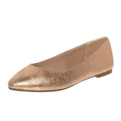 LOWER EAST SIDE - Zapatos Planos Casuales Para Mujer Dorado 210197