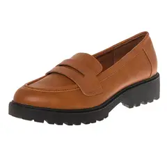 BRASH - Zapatos Casuales Tipo Mocasín Guy Para Mujer Cogñac 210539