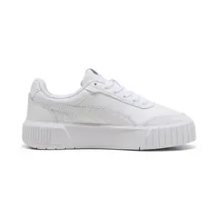 PUMA - Tenis Deportivos Marca Original Carina Mia Blanco Niños