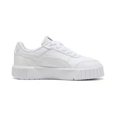 PUMA - Tenis Deportivos Marca Carina Mia Original Blanco Bebe