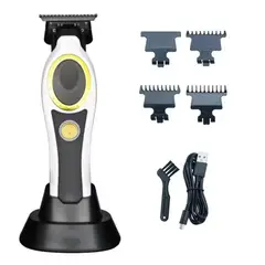 WMARK - TRIMMER PROFESIONAL PARA BARBERIA RECARGABLE NG-7230 7500RPM( BATERIA 1200mAh)