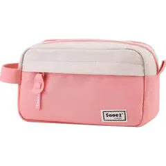 GENERICO - Sooez Cartuchera De Alta Capacidad Para Boligrafos Rosada