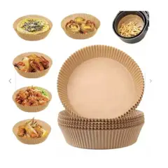 GENERICO - Papel Antiadherente Para Air Fryer X 200 Unds