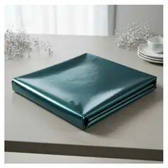 INFANTILES CAJUROMIX - Mantel Espejo Para Fiestas Y Ocasiones Especiales - Azul clarito