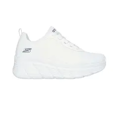 SKECHERS - Tenis Hombre Bobs B Flex Hi Memory Foam Blanco