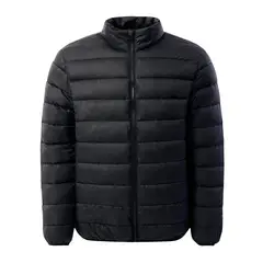 TOTTO - Chaqueta Acolchada Cuello Alto Coloro Negro Para Hombre