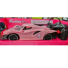 GENERICO - Carro a Control Remoto Rosa Fashion Car Juguete Para Niñas
