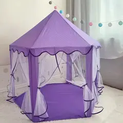 GENERICO - Carpa tipo castillo para niños color Morado