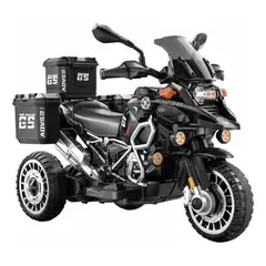 ROADMASTER - Moto Electrica Montable para Niños y Niñas de 2 a 5 años de 3 Ruedas Negro