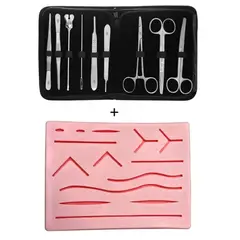 GMD - KIT DISECCION DE 9 PIEZAS MAS PAC DE SUTURA GRATIS